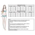 thumbnail image 4 of Traje de baño de una pieza para mujer QQDD con escote en V pronunciado y diseño calado., 4 of 5