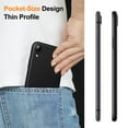 thumbnail image 6 of JETech Upgraded Slim (0.85 mm Thin) Case for iPhone XR 6.1-Inch, Camera Lens Cover Full Protection, Slim Fit Ultra Thin Lightweight Matte Hard PC, Support Wireless Charging (Black), 6 of 7