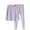 Purple, variant on cfhntfmh Womens Pajama Sets Cotton Comfy Crewneck Long Sleeve Basic Shirts Soft Stretch Long Pants Loungewear Sleepwear