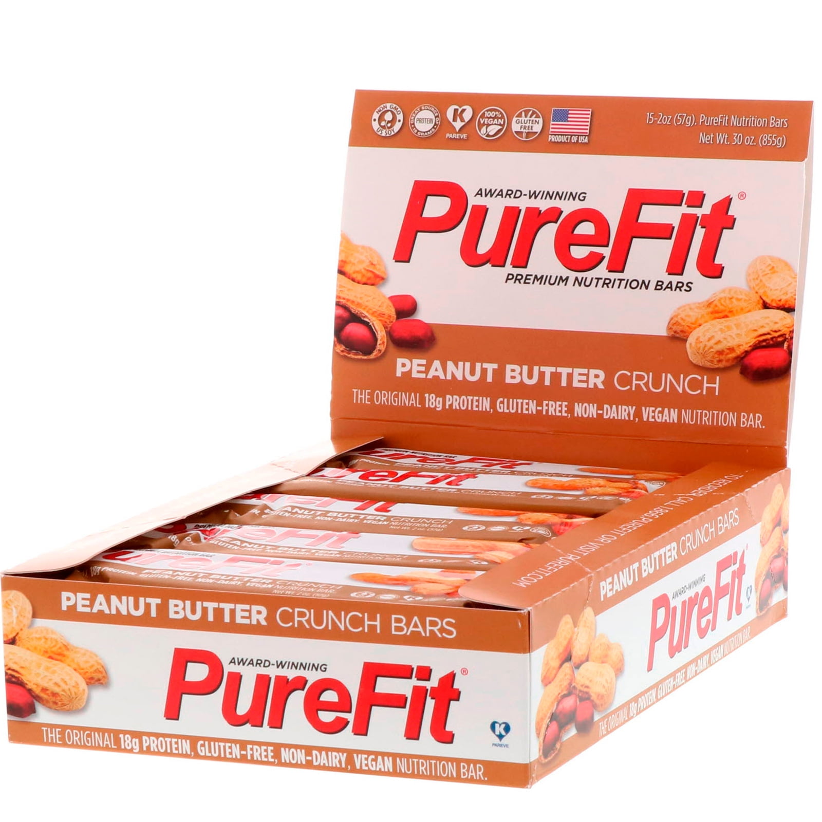 Pure Fit Pure Fit Nutrition Bars, 15 ea