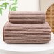 thumbnail image 5 of Nvzi Juegos de toallas y paños de baño - 3 toallas rosas oscuras, 35*75cm/13.78*29.53in, juego de toallas de baño de suave vellón coral, toallas absorbentes para uso diario en el baño del hogar., 5 of 5
