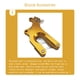 thumbnail image 5 of Greeniant Accesorio adaptador de asiento de convertidor de freno de repuesto de actualización de modificación de acero de montaje de disco de bicicleta Ciclismo Oro Greeniant OD023363-04, 5 of 6