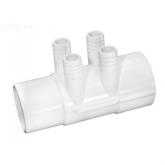 Waterway Plastics 806105121257 2 Inch S X 2 Inch Spg X 4 3/4 Inch Barbs Manifold