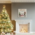 thumbnail image 2 of Stupell Indtries North Pole Directional Red Christmas Tandem Bicycle Canvas Wall Art, 36 x 36, Design by Zirk Design, 2 of 3