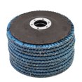 thumbnail image 5 of Labwork 10Pcs 4.5"x0.88" 120 Grits Zirconia Flap Discs Grinding Wheel Sandpaper 4-1/2"x7/8", 5 of 5