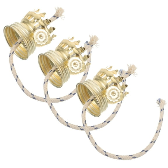 FESTFENDS Kerosene Oil Lamp Parts Kerosene Lamp Iron 3Pcs 43.30X1.18X1.18in