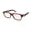striated brown havana, variant on NEW JACK SPADE MORRIS MENS/WOMENS SQUARE FULL-RIM BLACK CLASSIC DESIGN COLLECTIBLE ORIGINAL FRAME DEMO LENSES 52-19-140 EYEGLASSES/GLASSES