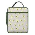 thumbnail image 5 of Fruit Print Insulated Lunch Bag - Leakproof Reusable Portable Cooler Tote for Adults,Work,School,Picnic,Camping|Detachable Strap,Handle,Bottle Pocket, 5 of 6
