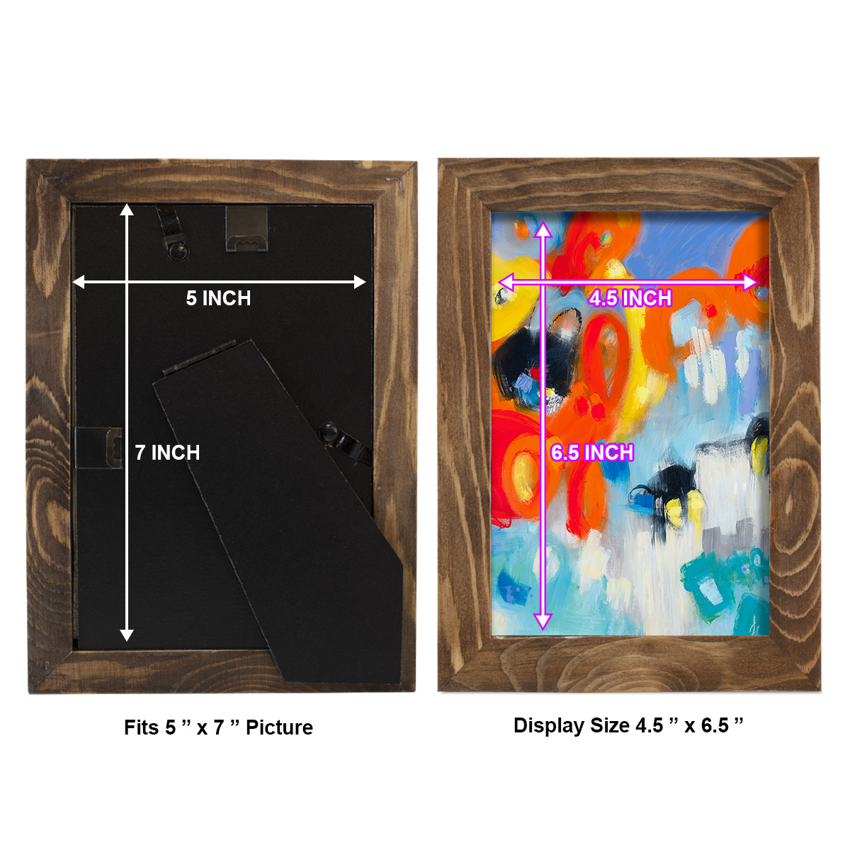 In the Loop V -Framed Print w/glass-Walnut
