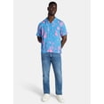 thumbnail image 2 of Disney Men's and Big Men's Mickey Mouse Graphic Button-Up Shirt, Sizes S-3XL, 2 of 5