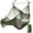 Amry-green-240x80cm, variant on Hammock Chair Handmade Hanging Cotton Rope Woven Seat Soft-spun Large Stretch Swing  Collapsible Strong Metal Spreader Bar Elegant Macrame Comfort Indoor Outdoor Garden