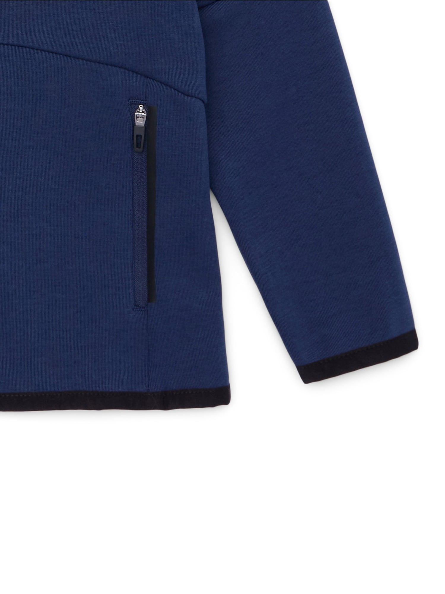 Athletic Works Boys Full-Zip Double Knit Performance Jacket