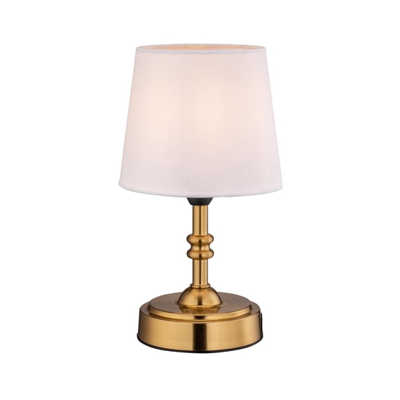 Lámpara de mesa LED mini inalámbrica Seraph de O'Bright, con regulador de intensidad