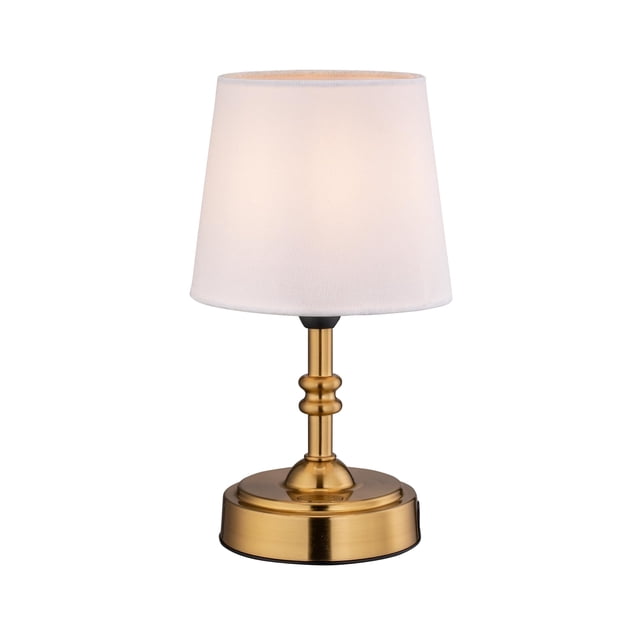 Lámpara de mesa LED mini inalámbrica Seraph de O'Bright, con regulador de intensidad