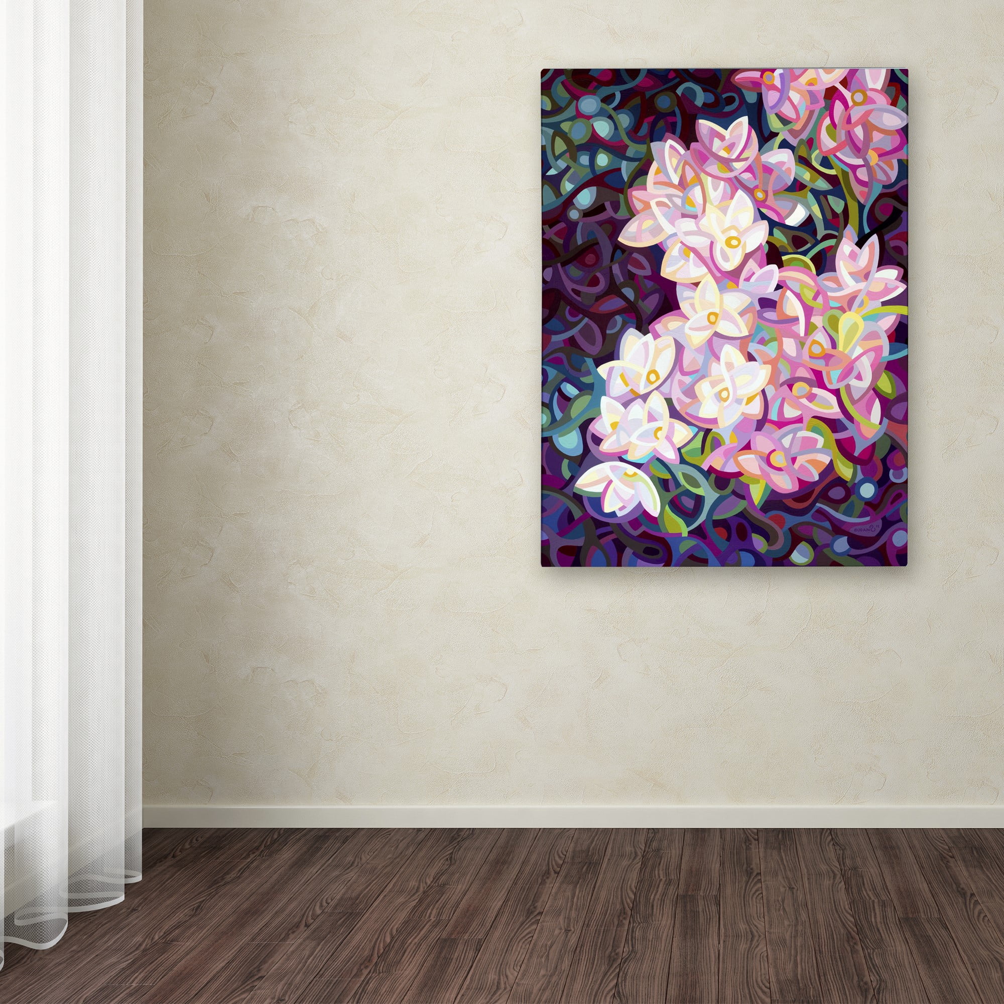 Trademark Fine Art "Cascade" Canvas Art by Mandy Budan