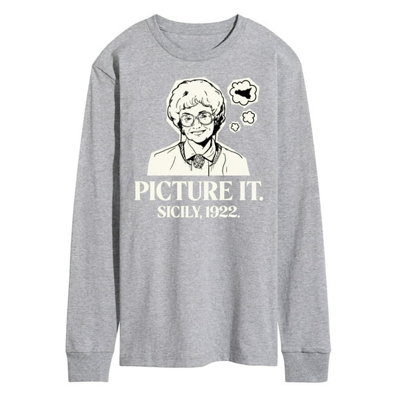 Golden Girls - Picture It Sicily - Men's Long Sleeve T-Shirt