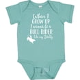thumbnail image 3 of Inktastic Bull Rider Like Daddy Childs Boys Baby Bodysuit, 3 of 5