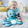 Baby Toys 612 Months, Octopus Baby Drum Learn Walk Party Crawling Toys