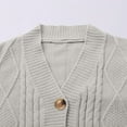 thumbnail image 7 of Womens Cardigans Button Down Long Sleeve Lightweight Knit Sweater Outerwear V Neck Fall Winter Open Front Cozy Casual Womens Sweaters, 7 of 7