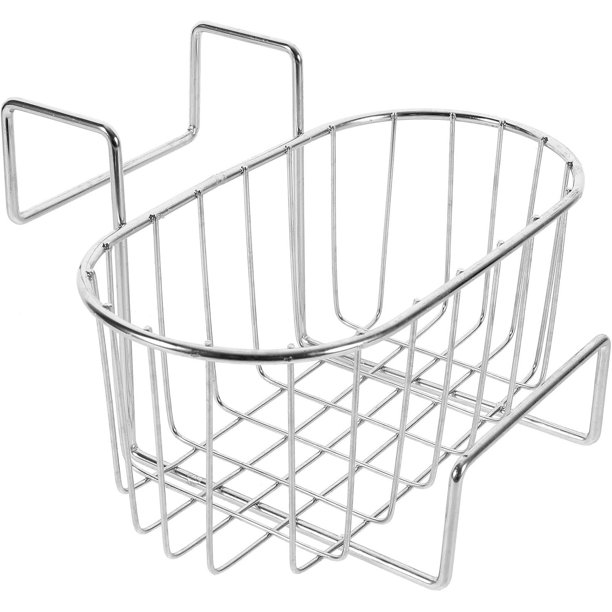 Escurridor de Cesta Colgante para Doble Fregadero de Acero Inoxidable, Organizador Multifuncional para Cocina, Soporte Porta Esponjas y Toallitas para Lavabo, Cesta de Drenaje