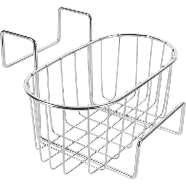 Escurridor de Cesta Colgante para Doble Fregadero de Acero Inoxidable, Organizador Multifuncional para Cocina, Soporte Porta Esponjas y Toallitas para Lavabo, Cesta de Drenaje