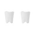 thumbnail image 4 of Injueey Taza de agua para lavar la boca baño en casa pareja taza de enjuague bucal de plástico cepillo de blanco 2Conjunto, 4 of 6