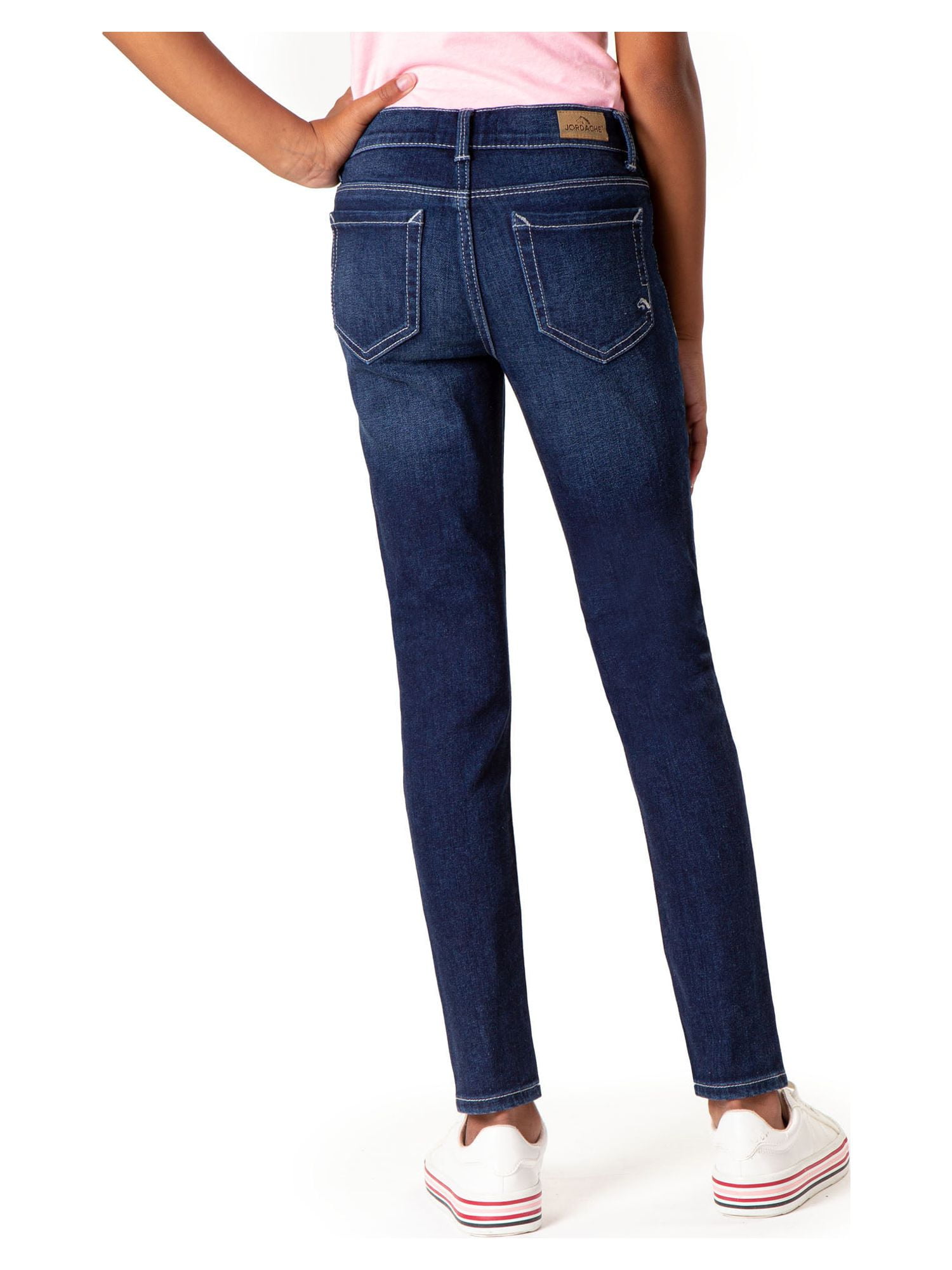 Jordache Girls Destructed Super Skinny Jean, Sizes 5-18 & Slim