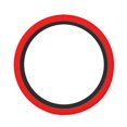 thumbnail image 1 of Balery Red Fundas elásticas antideslizantes para volante, funda protectora universal para hombre y mujer, 15 pulgadas, accesorios para coche., 1 of 6