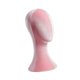 thumbnail image 5 of Soporte para peluca de cabeza de maniquí, soporte de espuma de terciopelo para almacenamiento, soporte para exhibición de sombrero de cabeza de maniquí Rosa, 5 of 9