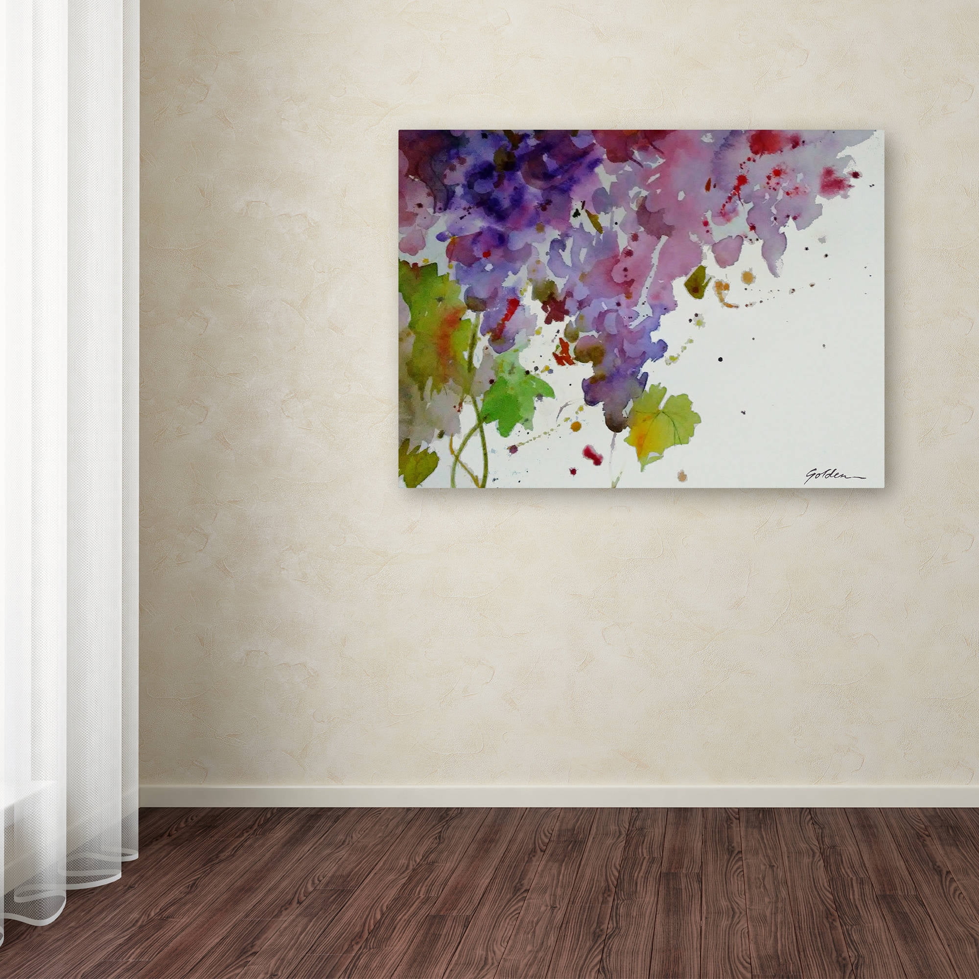 Trademark Fine Art "Harvest I" Canvas Art by Sheila Golden