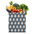 thumbnail image 1 of Space Geek Star Print Foldable Tote - Reusable Washable Grocery Bag for Daily Use, 1 of 6