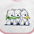 thumbnail image 4 of Inktastic Westie Pro Players Boys or Girls Baby Bib, 4 of 4