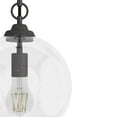 thumbnail image 4 of Hunter - High Oaks 1-light Noble Bronze, Small Pendant Light, Dimmable, Formal Style, Globe Shaped, for Bedrooms, Dining, Living Rooms - 19558, 4 of 7