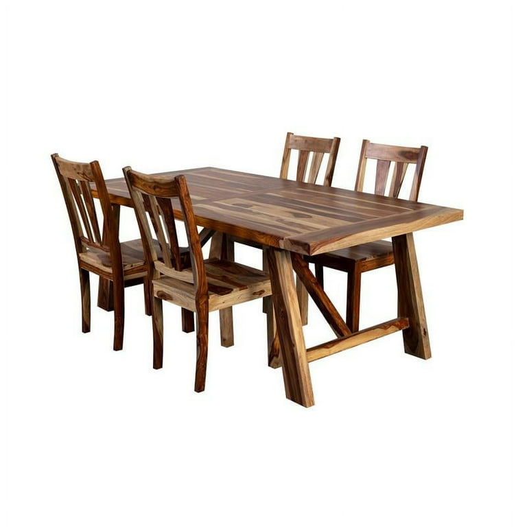 Sheesham Wood Table & Chair, Table & Chair Set