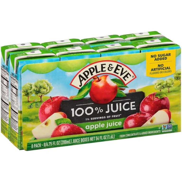 Apple & Eve 100% Apple Juice, 6.75 fl oz, 24 Pack photo 8