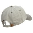 thumbnail image 4 of US Space Rocket Force Embroidered Pigment Dyed Wash Cap - Beige Brown OSFM, 4 of 5