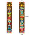 thumbnail image 1 of Suministros de decoración de fiesta hawaiana, cartel de puerta, tótem Tiki, Aloha, hawaiana, Luau, Moana Tropical, decoraciones de fiesta de cumpleaños, 1 of 4