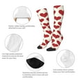 thumbnail image 6 of Easygdp Love Soccer Socks Sport Knee High Socks Calf Compression Athletic Socks for Men and Women, 6 of 9