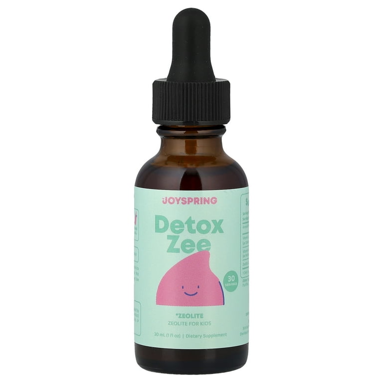 JoySpring Zeolite Drops for Kids – Natural Berry Flavor with