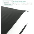 thumbnail image 2 of King Pillowcases, Set of 2, 100% Brushed Microfiber, Soft and Cozy, Wrinkle, Fade, Stain Resistant,with Envelope Closure, Dark Grey, 2 of 7