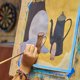 thumbnail image 4 of unbranded De Azul Adhesiva Para Proyectos De Arte Y Bricolaje En Paredes Y, 4 of 6
