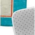 thumbnail image 2 of Simply Daisy 24" x 17" Plush Microfiber Blue No Wake Bath Mat, 2 of 4