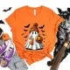 thumbnail image 1 of Camiseta estampada Happy Halloween, regalo de Halloween, 1 of 2