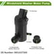 thumbnail image 4 of Bomba de limpiaparabrisas Unique Bargains con grommet para Hyundai Accent 2000-2005 Bomba de líquido limpiaparabrisas delantera No.985103T500 Negra 1 juego, 4 of 7