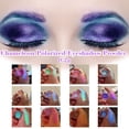 thumbnail image 3 of Multichrome Eyeshadow Chameleon Eyeshadow Waterproof Glitter Lasting NEW Z5S6, 3 of 7