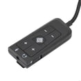 thumbnail image 3 of Adaptateur de carte son USB vers jack 3,5 mm avec prise casque et microphone pour Kingston HyperX Cloud II, 3 of 4