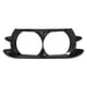 thumbnail image 2 of Cubierta del anillo embellecedor del faro,Cubierta de anillo embellecedor de faro de motocicleta ABS carenado,Bisel de faro doble Road Glide 2015-2020,Embellecedor de faro LED Scowl Touring, 2 of 9