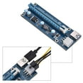 thumbnail image 1 of Extensión PCI-E, Interfaz De 6 Pines Adaptador Mini PCI-E A PCI Express PCI-E Cable Cable De Alimentación Para Minería De Tarjetas De Video, 1 of 7