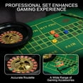 thumbnail image 4 of Ngardk Roulette Wheel Table Set, Roulette Rodeo Game with Chips & Mat 10-Inch, 4 of 6