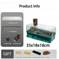 thumbnail image 5 of Reptile Terrarium Habitat Breeding Box Acrylic Turtle Reptile Cage Arboreal Tarantula Enclosure Lizard Box Turtle Aquarium Pump, 5 of 5